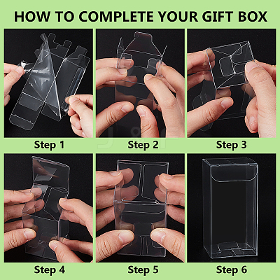 Rectangle PVC Packaging Boxes CON-WH0099-30A-1
