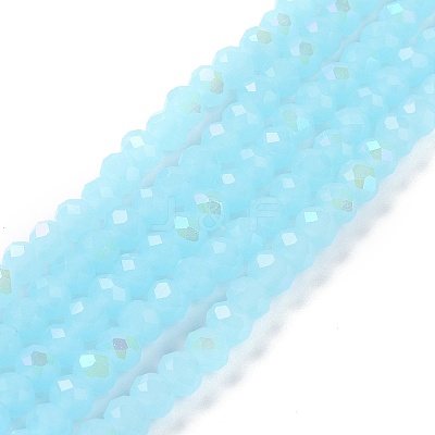 Electroplate Glass Beads Strands LS-EGLA-A044-J4mm-L04-1