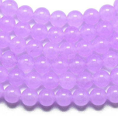 Natural Malaysia Jade Beads Strands G-L645-C01-4mm-08-1