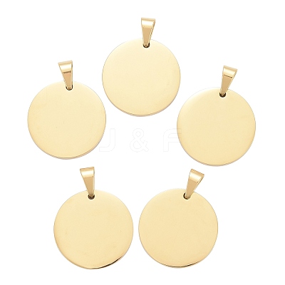 304 Stainless Steel Pendants Ion Plating(IP) STAS-P115-08G-1