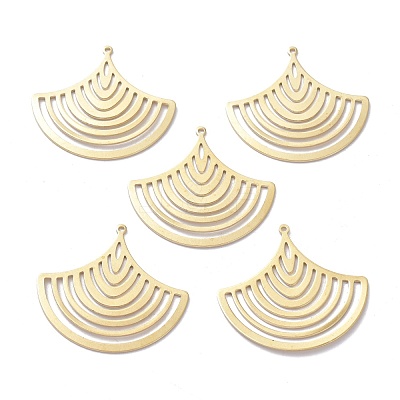 Brass Pendants KK-I010-07C-1