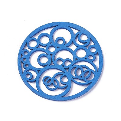 Wood Filigree Joiners Links WOOD-P014-B02-1