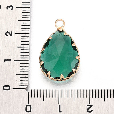 Transparent Glass Pendants KK-N283-02D-G-1