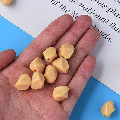 Opaque Acrylic Beads MACR-S373-140-A13-1