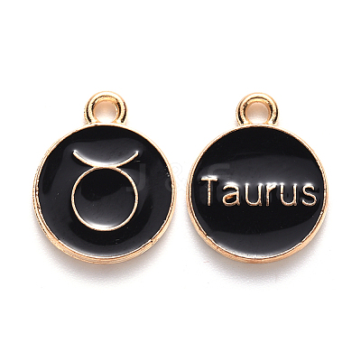 Alloy Enamel Pendants LS-ENAM-S124-01B-08C-1