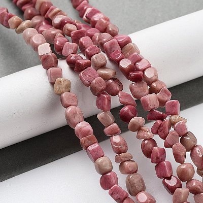 Natural Rhodochrosite Beads Strands G-D081-A08-1