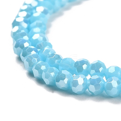 Opaque Glass Beads Stands EGLA-A035-P3mm-B08-1