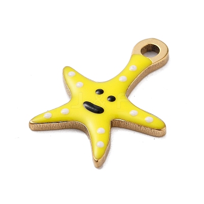 Ion Plating(IP) 201 Stainless Steel Charms STAS-A101-01C-M-1