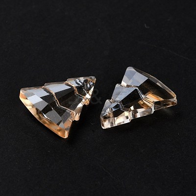 Glass Rhinestone Pendants RGLA-O002-A01-001GS-1