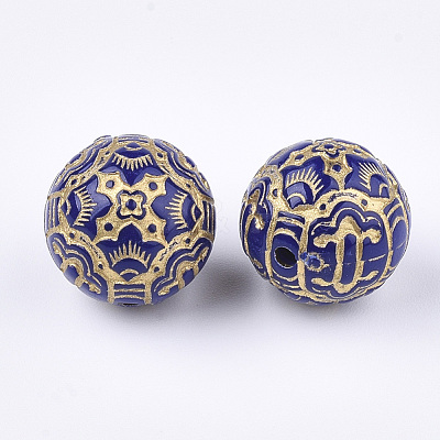 Plating Acrylic Beads X-PACR-T001-08A-1