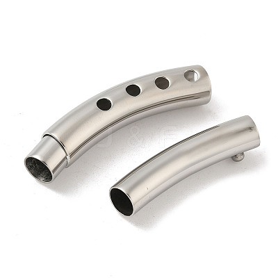 304 Stainless Steel Bayonet Clasps STAS-Z147-32P-03-1