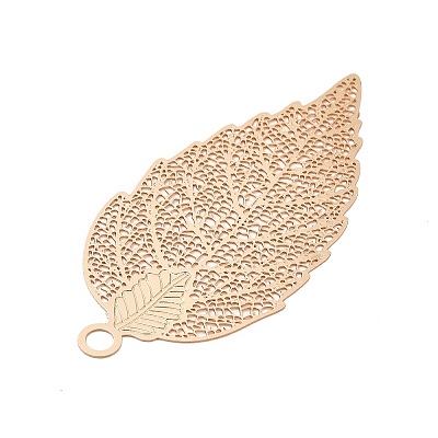 Rack Plating Brass Filigree Big Pendants KKC-T001-03KCG-1