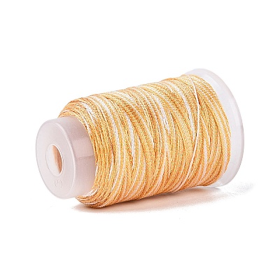 5 Rolls 9-Ply Braided Nylon Strings with Metallic Thread OCOR-Q062-01L-1