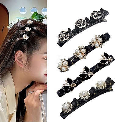 Fashion Double Layer Plastic Alligator Hair Clips Sets PHAR-P005-24-1