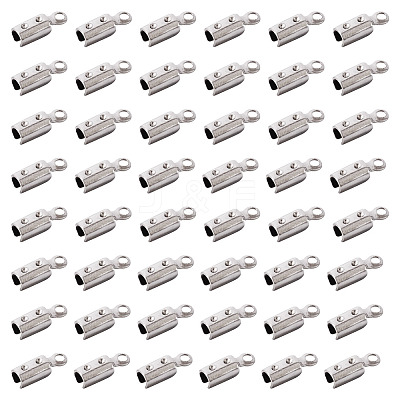 304 Stainless Steel Folding Crimp Ends X1-STAS-P107-07P-1