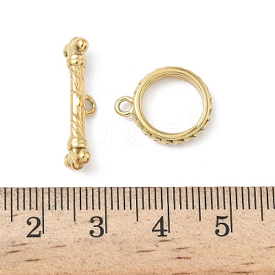 304 Stainless Steel Toggle Clasps STAS-L022-563G-1