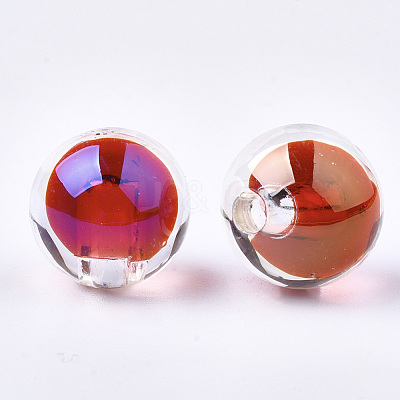 Transparent Acrylic Beads TACR-S148-11H-1