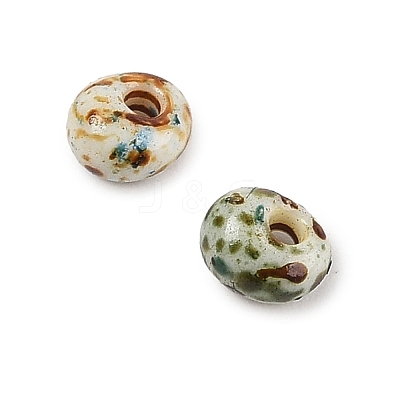Picasso Glass Seed Beads SEED-Q038-03B-1