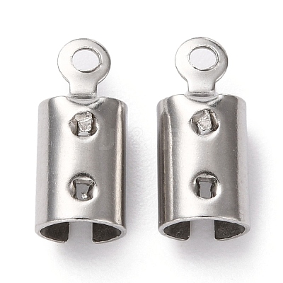 Tarnish Resistant 304 Stainless Steel Cord Ends STAS-H124-11P-1