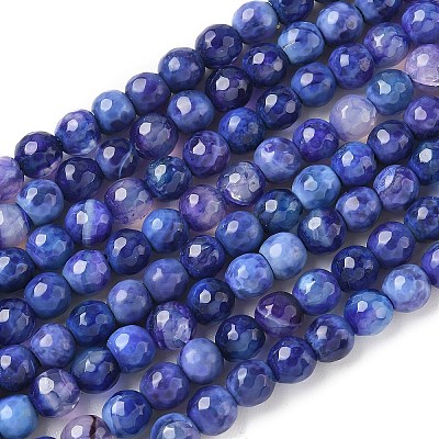 Natural Agate Beads Strands X-G-C082-A01-58-1