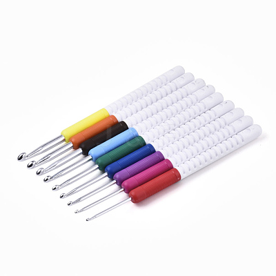Aluminum Diverse Size Crochet Hooks Set TOOL-S015-008-1