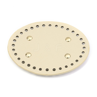 PU Leather Oval Bag Bottom Shaper FIND-H213-02C-1