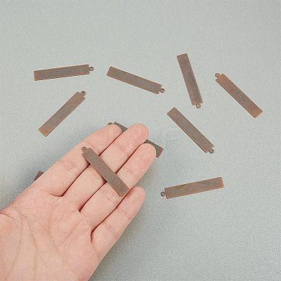 Metal Tags KK-PH0034-36R-1