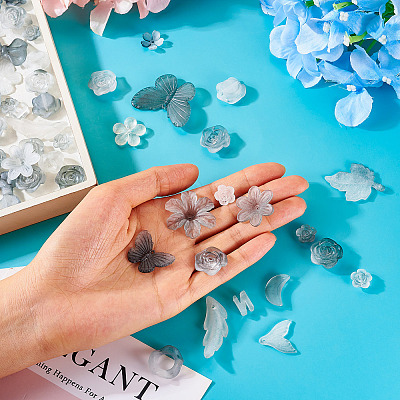 100G Transparent Acrylic Beads OACR-TA0002-92C-1