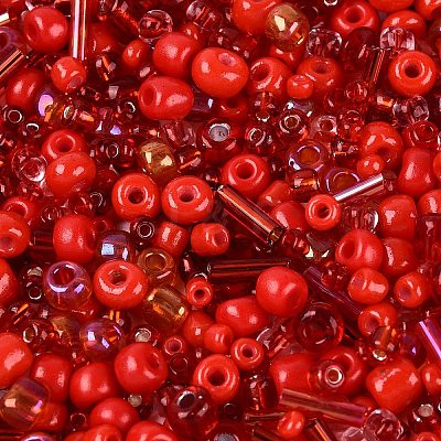 Glass Seed Beads & Bugle Beads SEED-Q041-04C-1