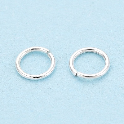 925 Sterling Silver Open Jump Rings STER-N017-30B-S-1