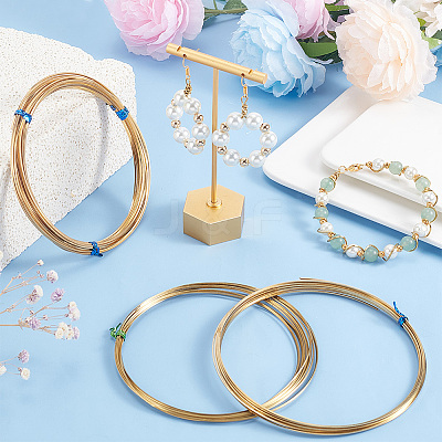 3 Bundles 3 Size Brass Craft Wire Sets CWIR-BC0001-41-1