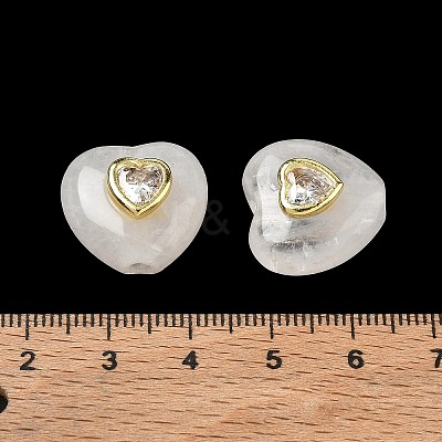 Natural Quartz Crystal Beads GG-CBA67BD-03G-J-1