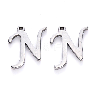 Tarnish Resistant 201 Stainless Steel Charms STAS-R105-N-1