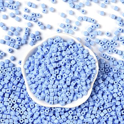 Opaque Acrylic Beads X1-OACR-B025-06D-1