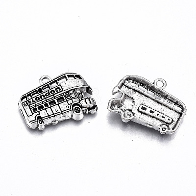 Tibetan Style Alloy Pendants TIBE-S323-030AS-RS-1