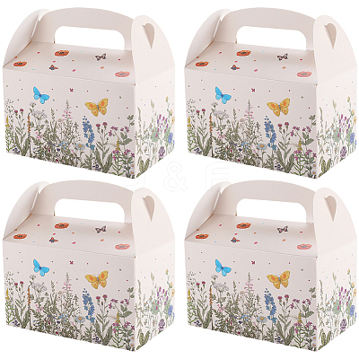 12Pcs Folding Paper Gift Boxes CON-WH20001-18A-1