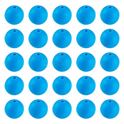 50Pcs Food Grade Eco-Friendly Silicone Beads SIL-TADJ0001-03I-1