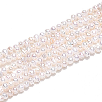 Natural Cultured Freshwater Pearl Beads Strands PEAR-N013-02I-01-1