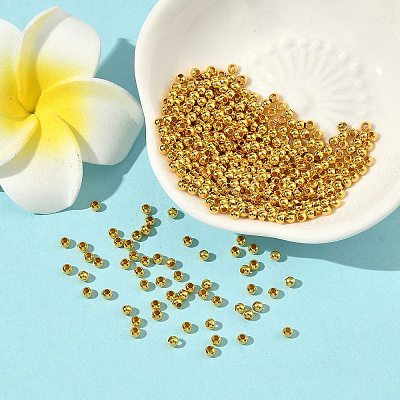 Brass Round Spacer Beads X-J0K2D012-1