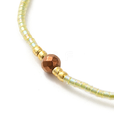 Bohemian Style Colorful Beaded Lucky Stone Couple Bracelet for Women TF2640-16-1