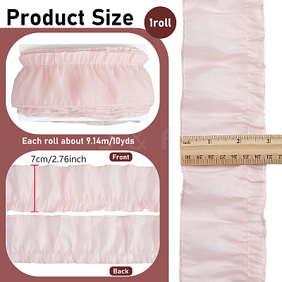 Polyester Lace Ribbon SRIB-NB0001-22B-1