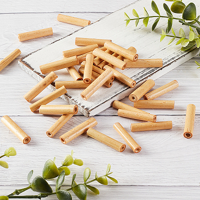 300Pcs Natural Wood Beads WOOD-OC0002-60-1