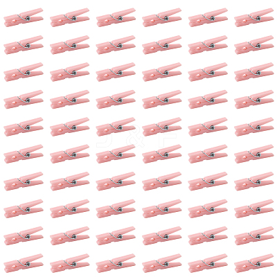 100Pcs DIY Wood Photo Paper Craft Clips AJEW-SP0003-42A-1