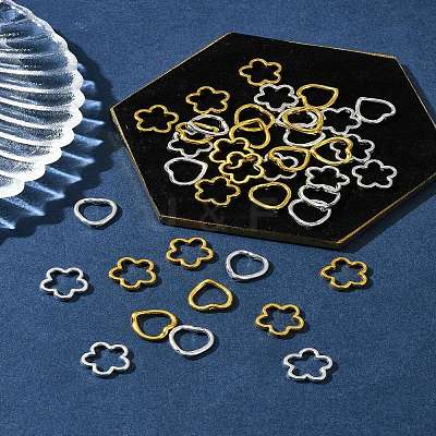 50Pcs Tibetan Style Alloy Bead Frame TIBEB-FS0001-10AG-1