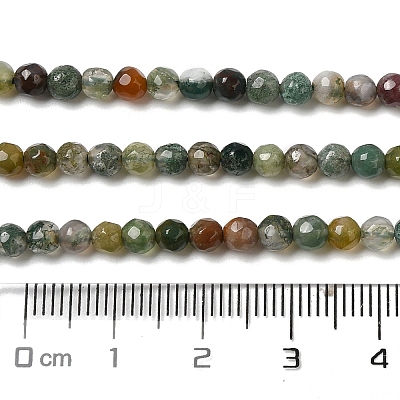 Natural Moss Agate Beads Strands G-H302-A03-01-1