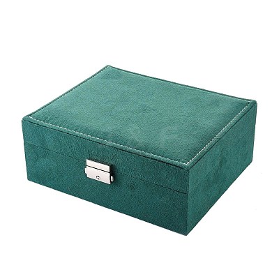 Velvet & Wood Jewelry Boxes VBOX-I001-02C-1