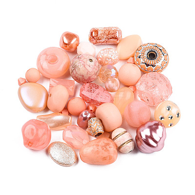 Acrylic Beads X-SACR-S756-15-01-1