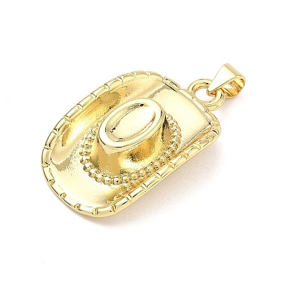 Brass Pendants KK-P345-15G-02-1