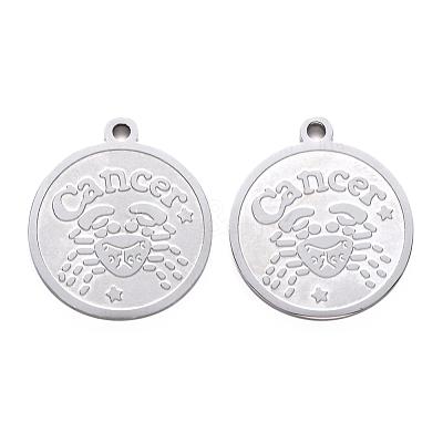 Non-Tarnish 201 Stainless Steel Pendants STAS-R106-1
