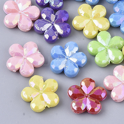 Opaque Acrylic Beads MACR-S299-006-1